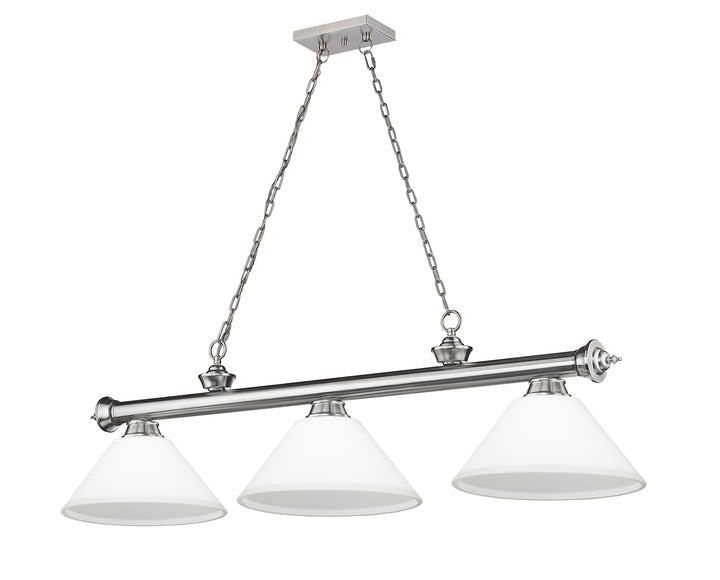Cordon - 3 Light Billiard Light (2306-3BN-AMO14)
