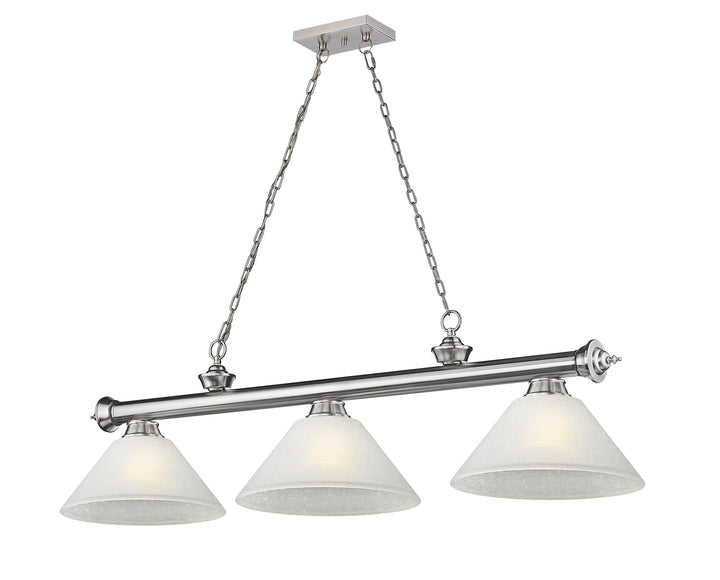 Cordon - 3 Light Billiard Light (2306-3BN-AWL14)