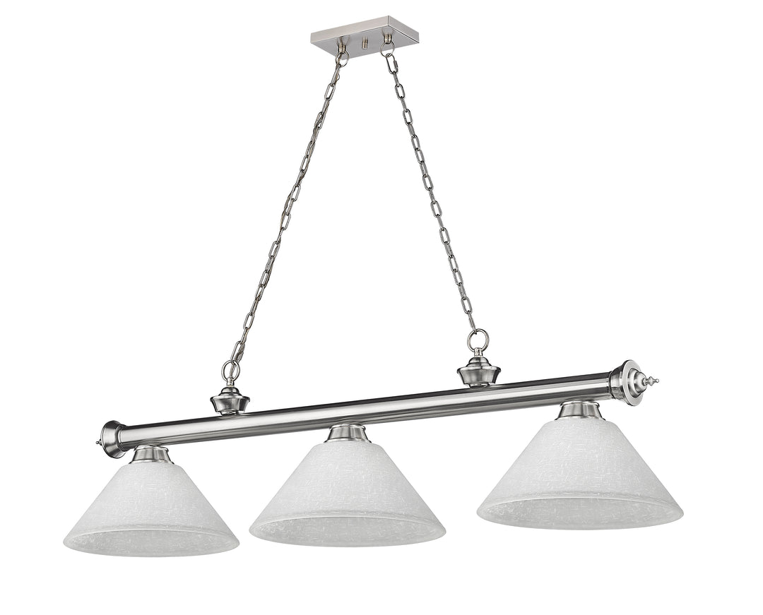 Cordon - 3 Light Billiard Light (2306-3BN-AWL14)