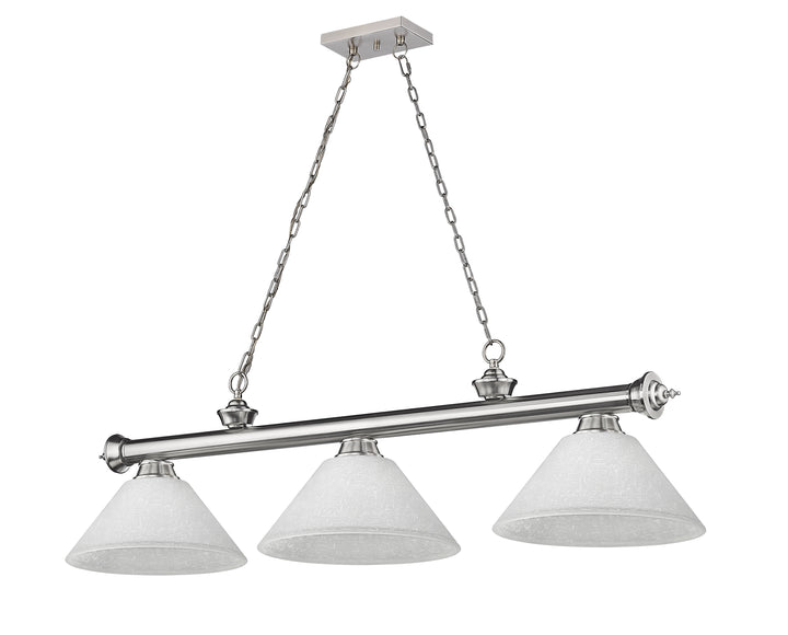 Cordon - 3 Light Billiard Light (2306-3BN-AWL14)