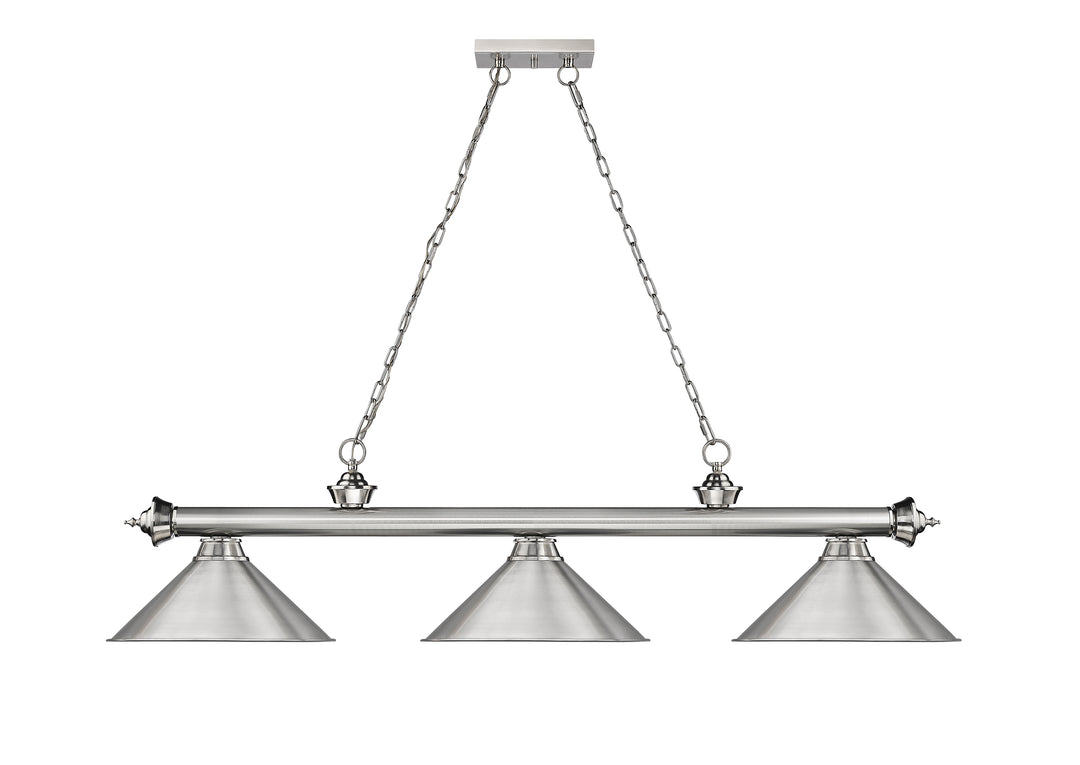 Cordon - 3 Light Billiard Light (2306-3BN-BN15)