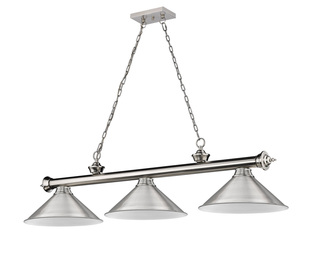 Cordon - 3 Light Billiard Light (2306-3BN-BN15)