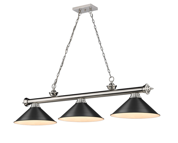 Cordon - 3 Light Billiard Light (2306-3BN-MB15)