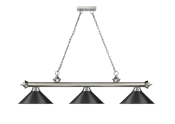 Cordon - 3 Light Billiard Light (2306-3BN-MB15)