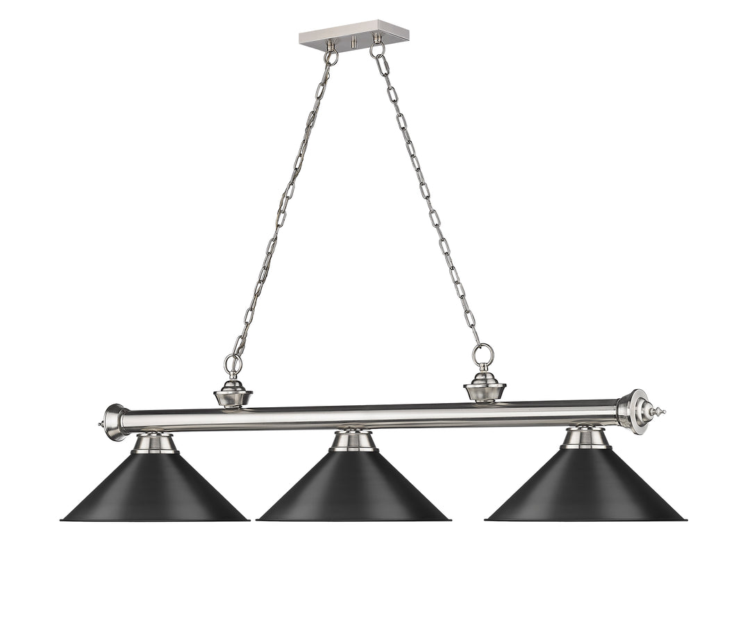 Cordon - 3 Light Billiard Light (2306-3BN-MB15)