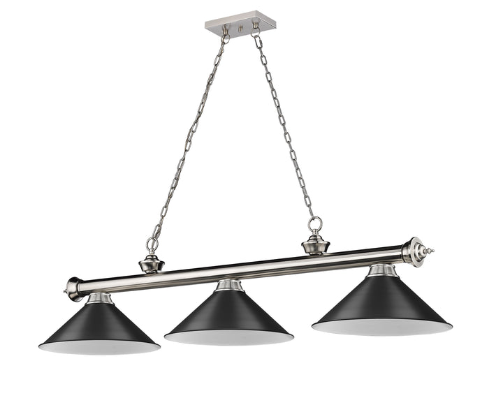 Cordon - 3 Light Billiard Light (2306-3BN-MB15)