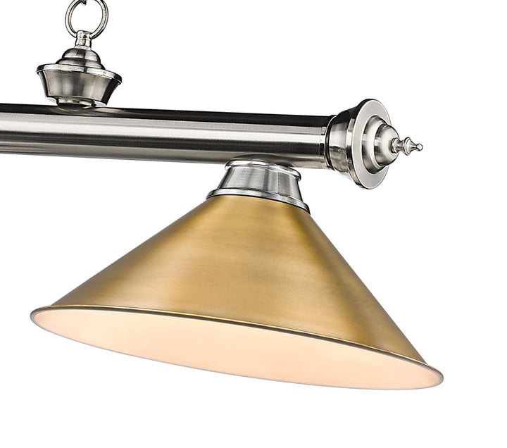 Cordon - 3 Light Billiard Light (2306-3BN-RB15)
