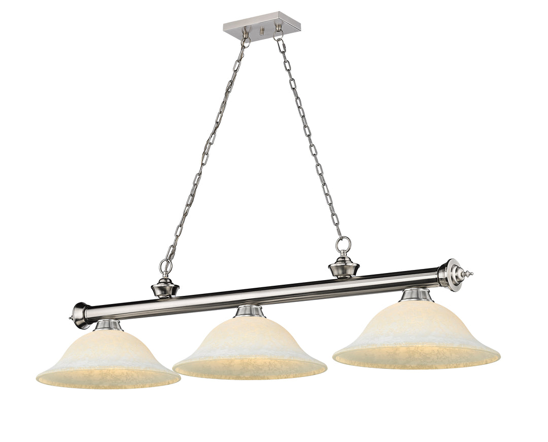Cordon - 3 Light Billiard Light (2306-3BN-WM16)