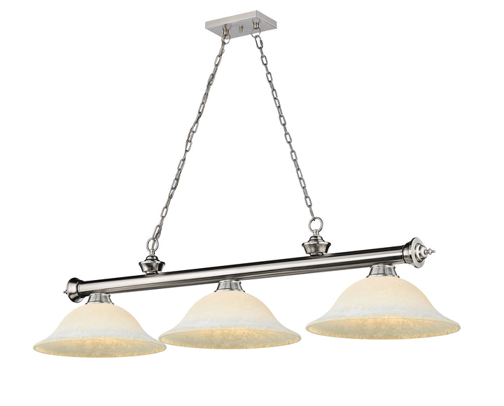 Cordon - 3 Light Billiard Light (2306-3BN-WM16)