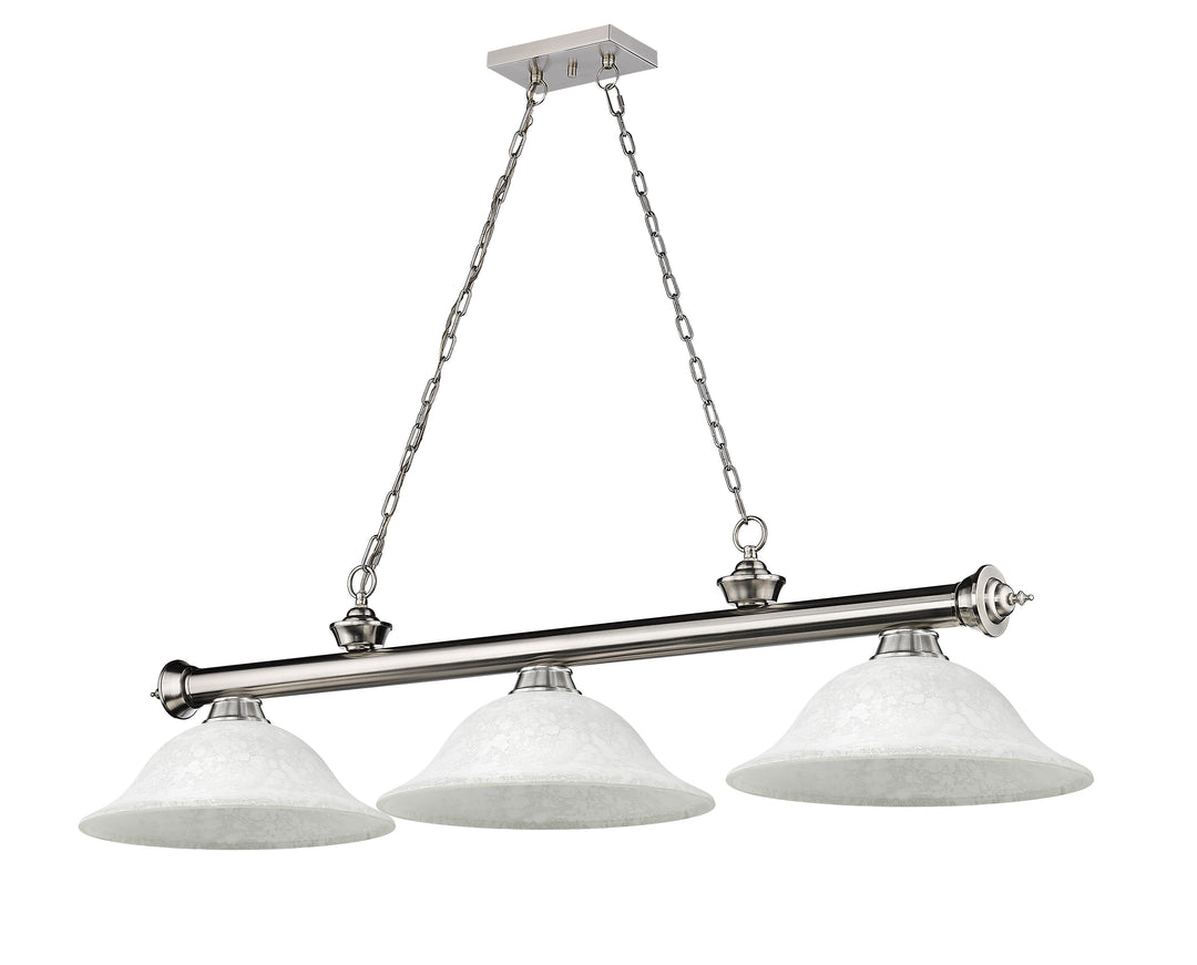 Cordon - 3 Light Billiard Light (2306-3BN-WM16)