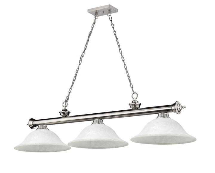 Cordon - 3 Light Billiard Light (2306-3BN-WM16)