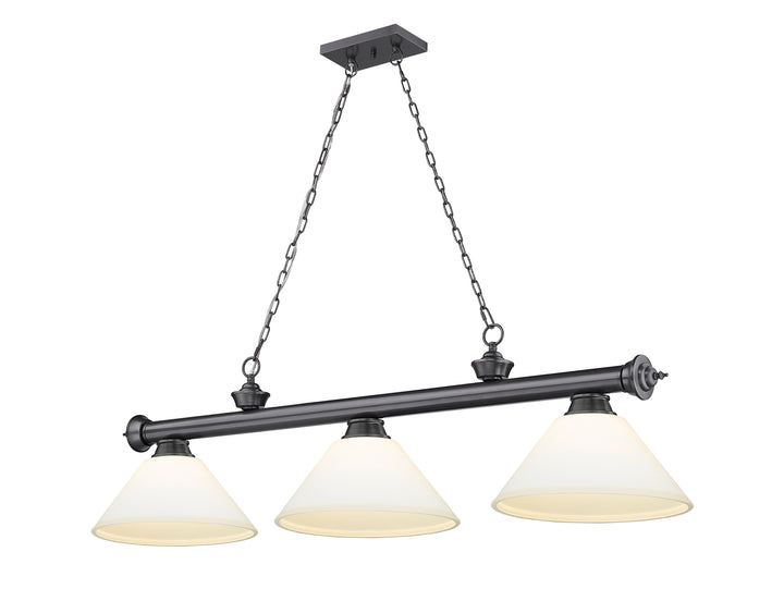 Cordon - 3 Light Billiard Light (2306-3BP-AMO14)