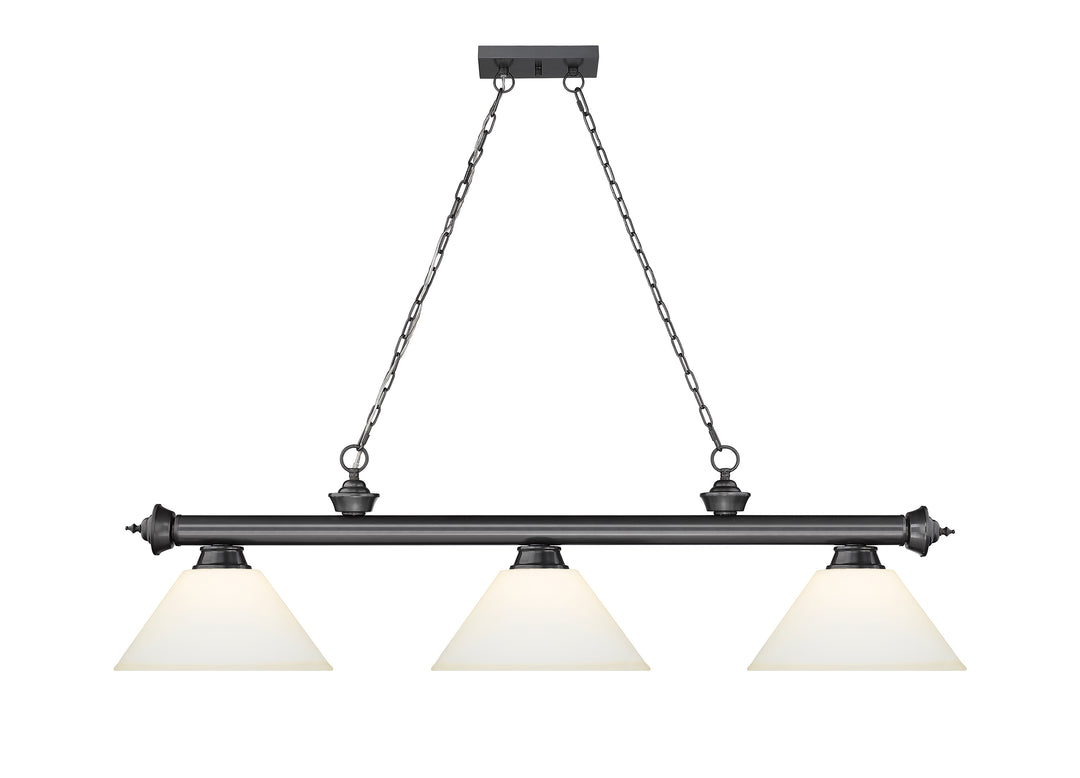 Cordon - 3 Light Billiard Light (2306-3BP-AMO14)