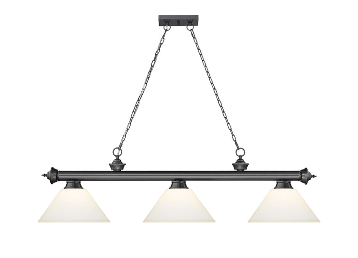 Cordon - 3 Light Billiard Light (2306-3BP-AMO14)