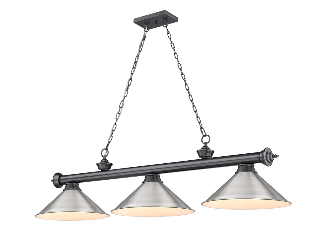 Cordon - 3 Light Billiard Light (2306-3BP-BN15)