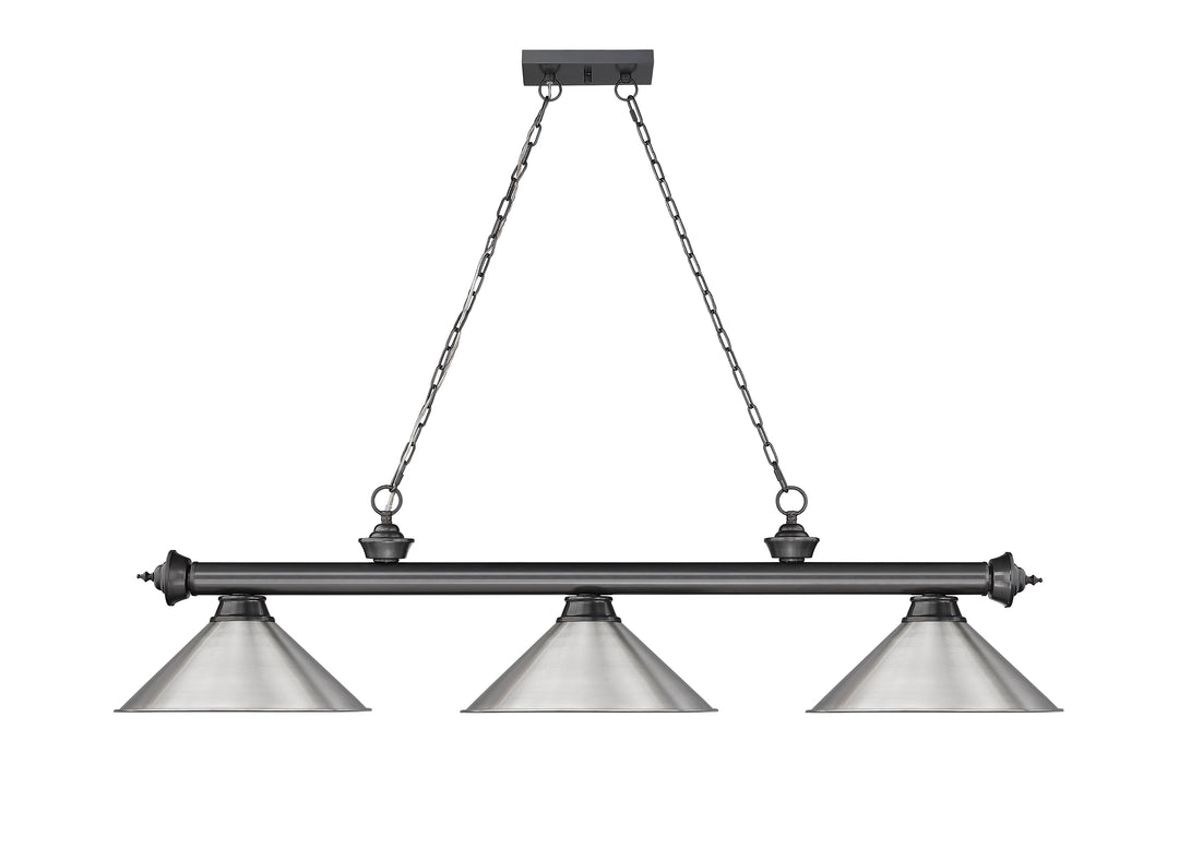 Cordon - 3 Light Billiard Light (2306-3BP-BN15)