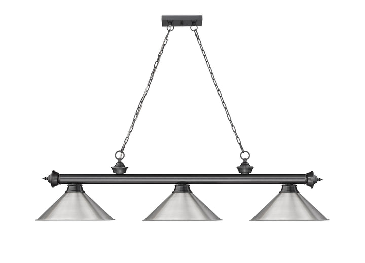 Cordon - 3 Light Billiard Light (2306-3BP-BN15)
