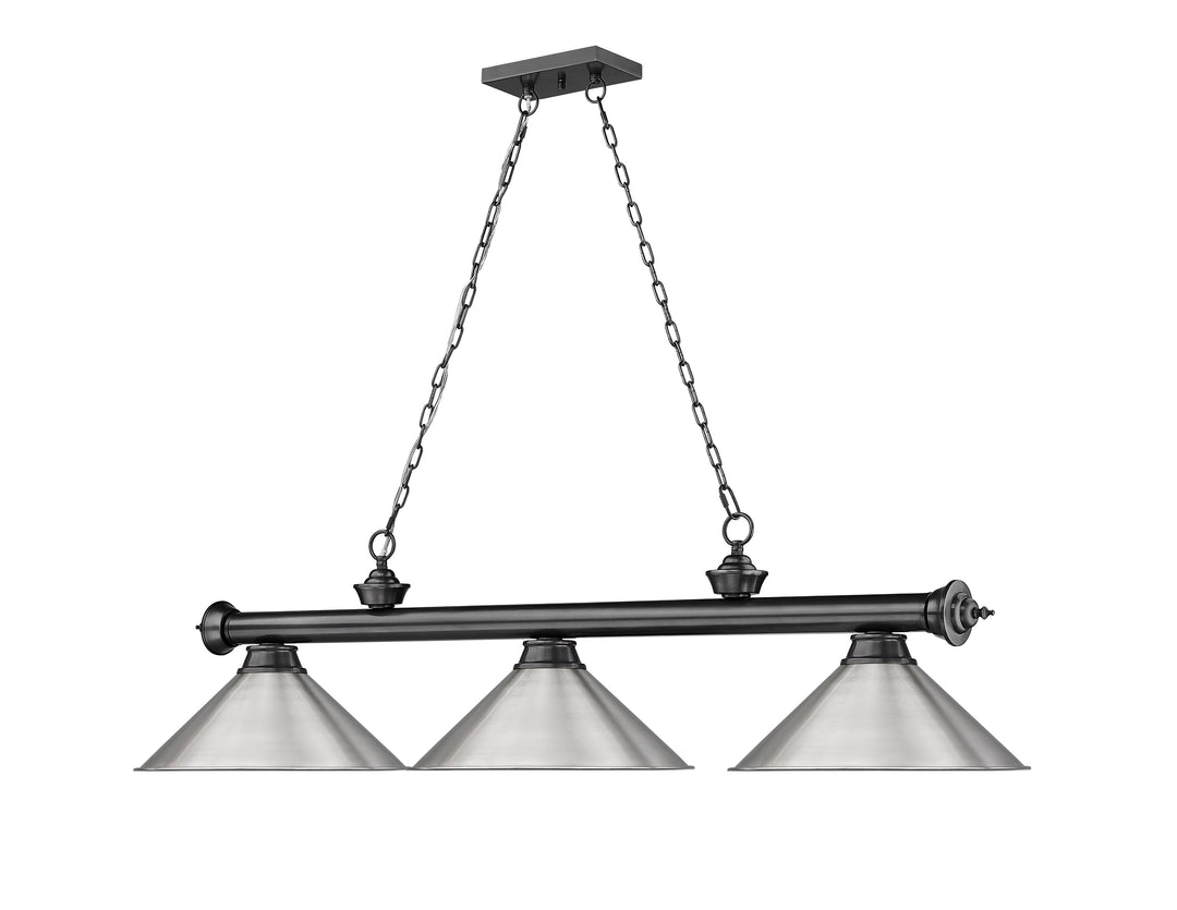 Cordon - 3 Light Billiard Light (2306-3BP-BN15)