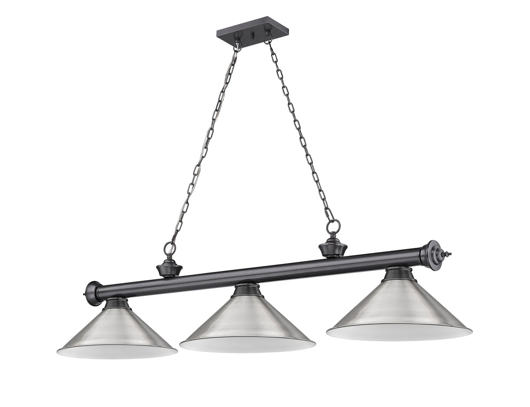 Cordon - 3 Light Billiard Light (2306-3BP-BN15)