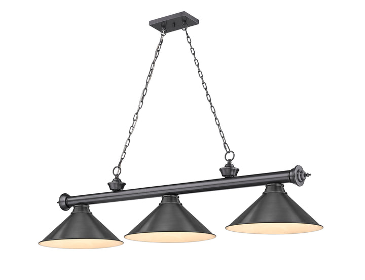 Cordon - 3 Light Billiard Light (2306-3BP-BP15)