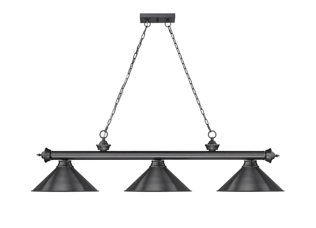 Cordon - 3 Light Billiard Light (2306-3BP-BP15)