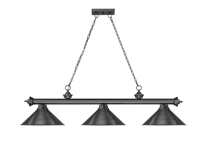 Cordon - 3 Light Billiard Light (2306-3BP-BP15)