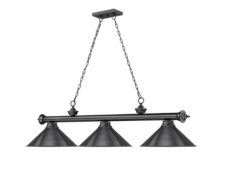 Cordon - 3 Light Billiard Light (2306-3BP-BP15)