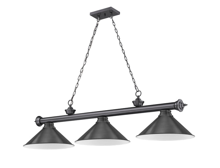 Cordon - 3 Light Billiard Light (2306-3BP-BP15)