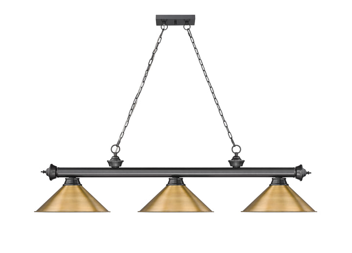 Cordon - 3 Light Billiard Light (2306-3BP-RB15)