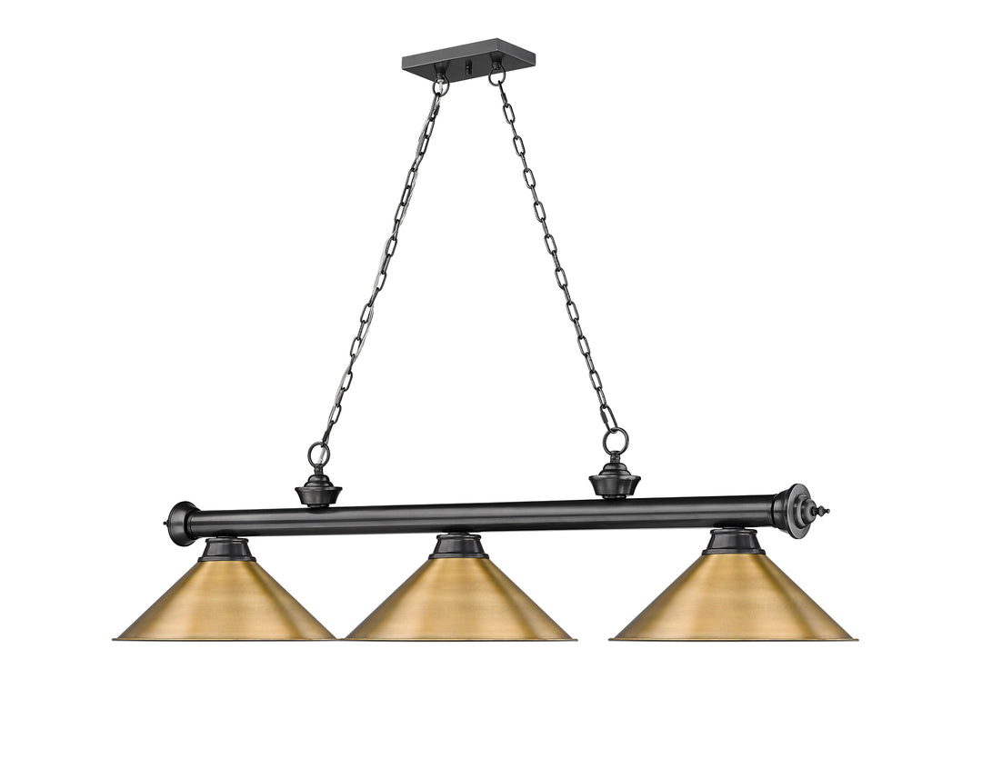 Cordon - 3 Light Billiard Light (2306-3BP-RB15)
