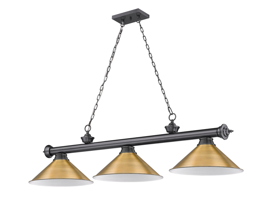 Cordon - 3 Light Billiard Light (2306-3BP-RB15)