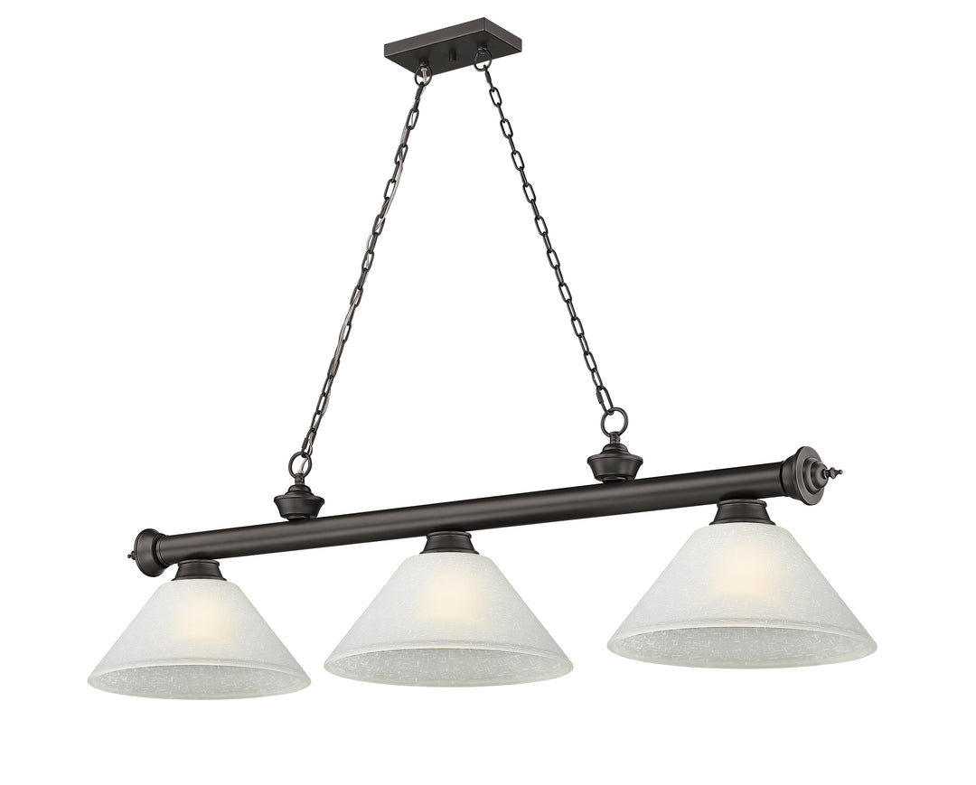 Cordon - 3 Light Billiard Light (2306-3BRZ-AWL14)
