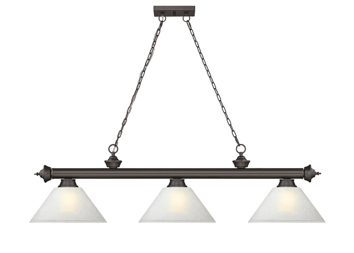 Cordon - 3 Light Billiard Light (2306-3BRZ-AWL14)