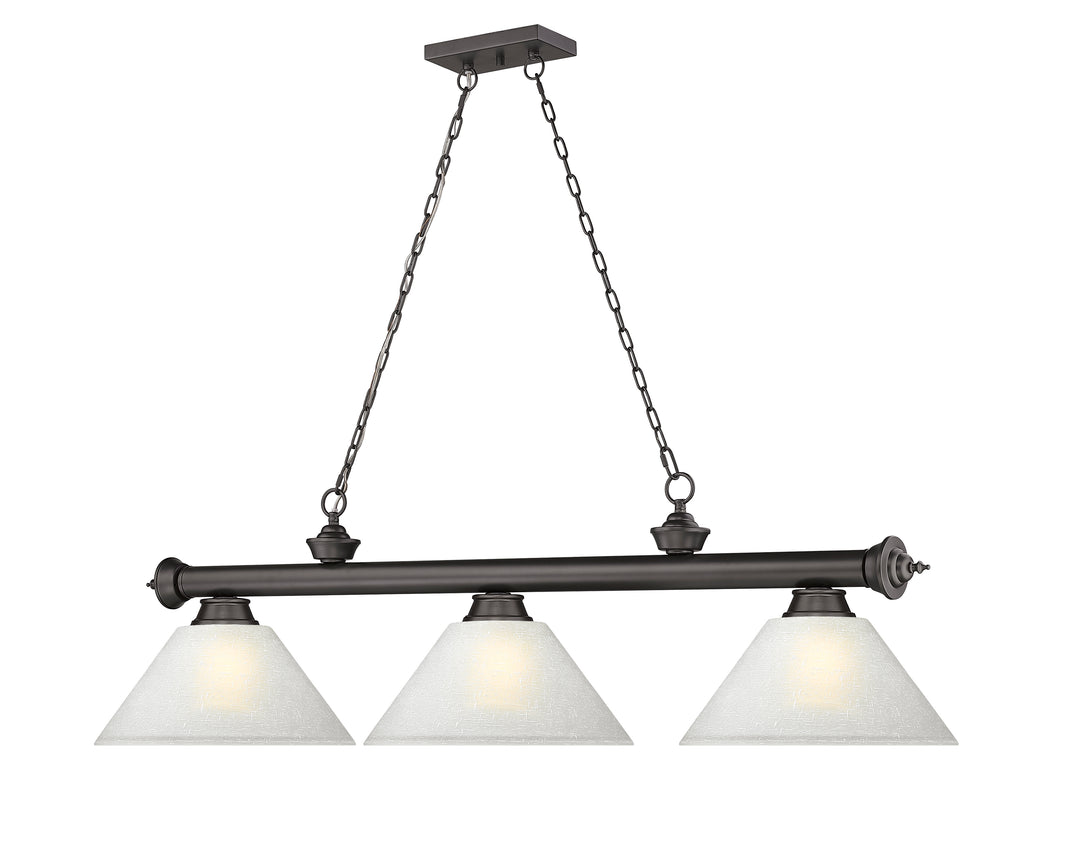Cordon - 3 Light Billiard Light (2306-3BRZ-AWL14)