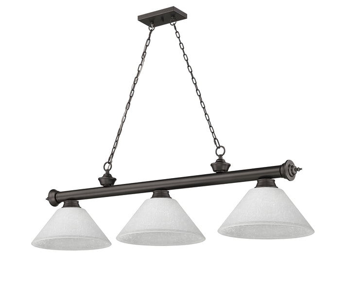 Cordon - 3 Light Billiard Light (2306-3BRZ-AWL14)