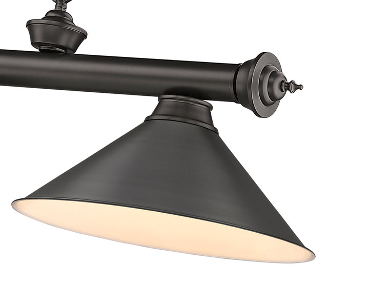 Cordon - 3 Light Billiard Light (2306-3BRZ-BRZ15)