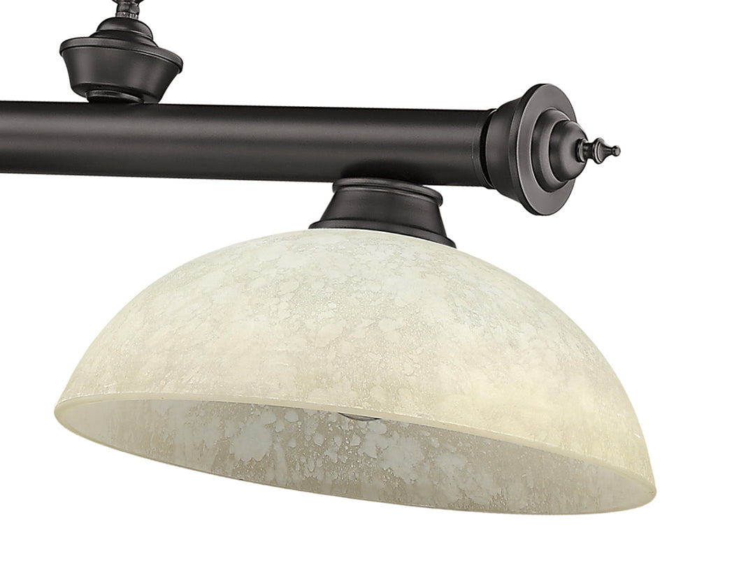 Cordon - 3 Light Billiard Light (2306-3BRZ-DGM14)