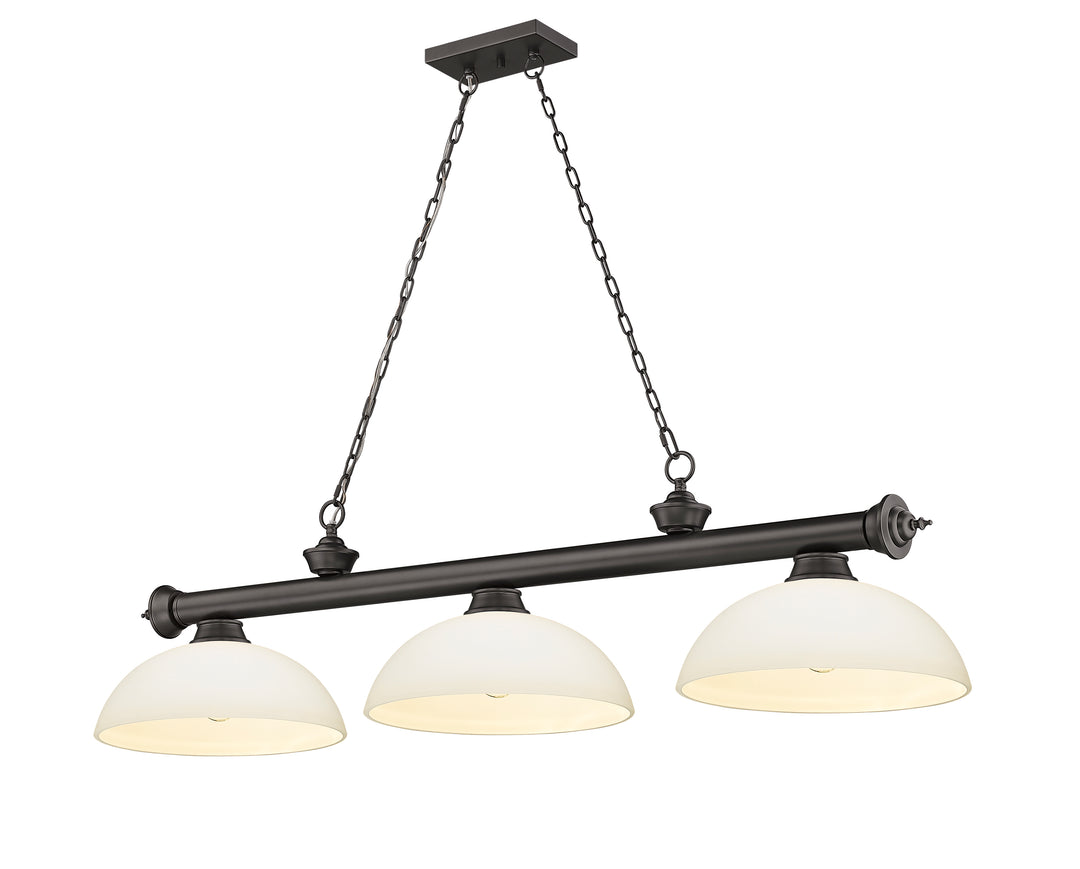 Cordon - 3 Light Billiard Light (2306-3BRZ-DMO14)