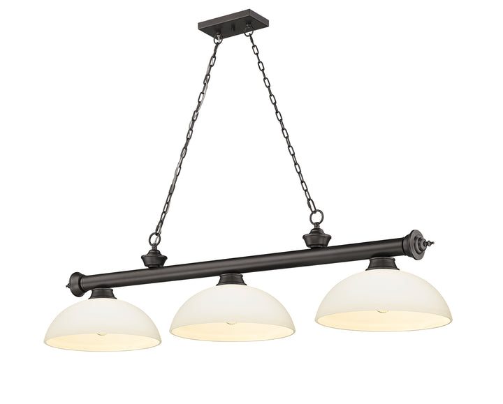 Cordon - 3 Light Billiard Light (2306-3BRZ-DMO14)