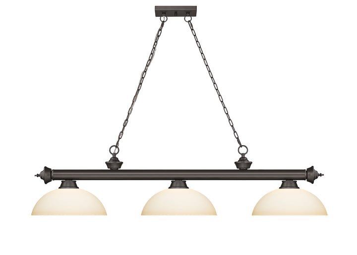 Cordon - 3 Light Billiard Light (2306-3BRZ-DMO14)