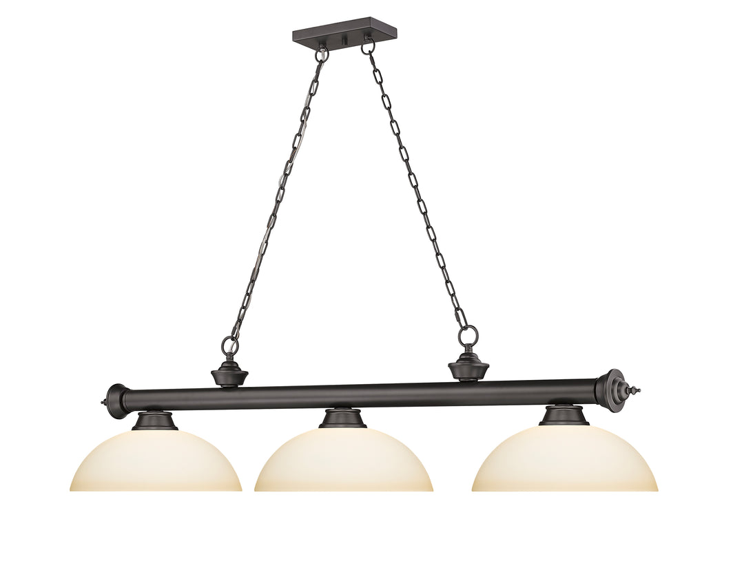 Cordon - 3 Light Billiard Light (2306-3BRZ-DMO14)