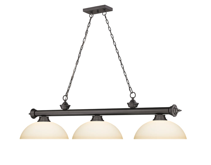Cordon - 3 Light Billiard Light (2306-3BRZ-DMO14)