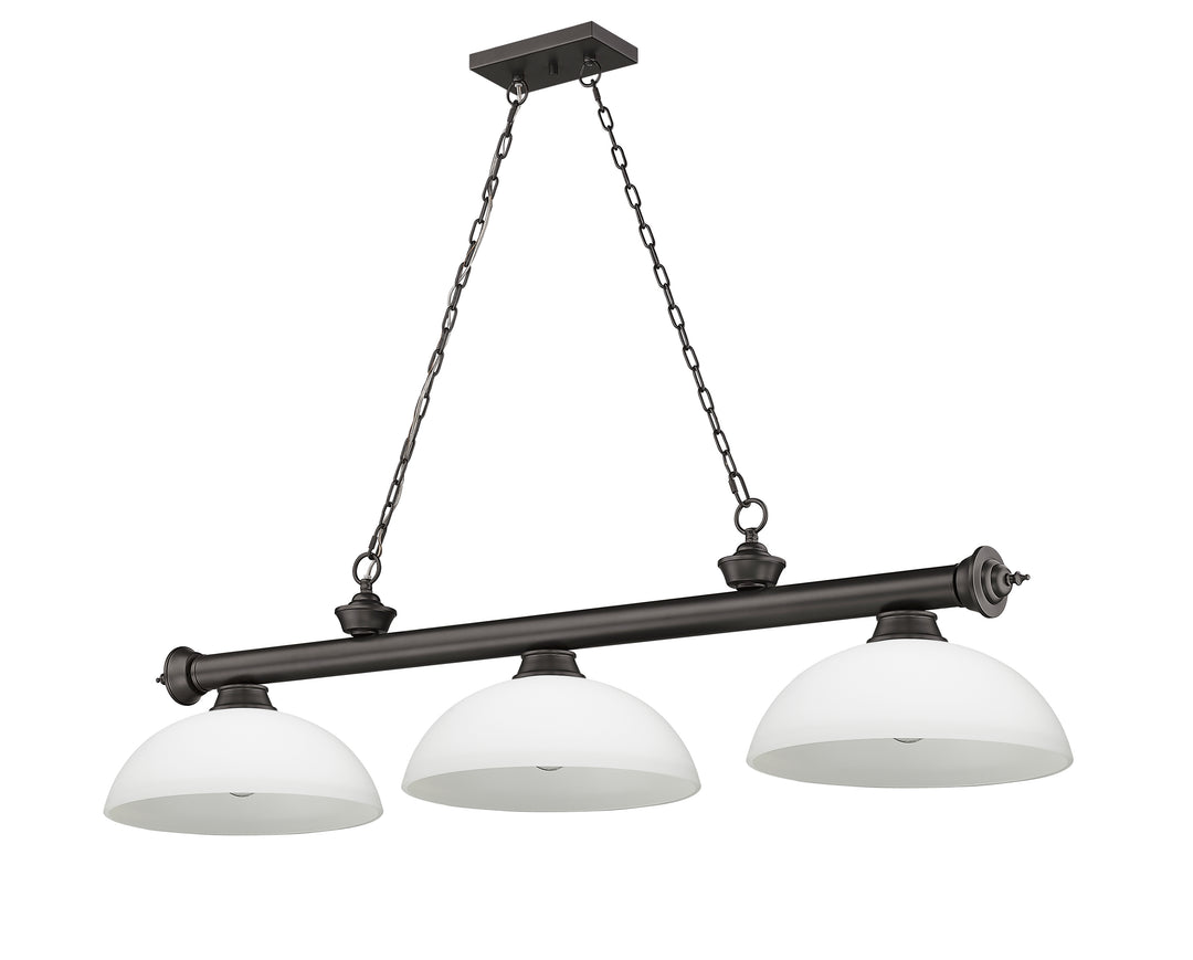 Cordon - 3 Light Billiard Light (2306-3BRZ-DMO14)