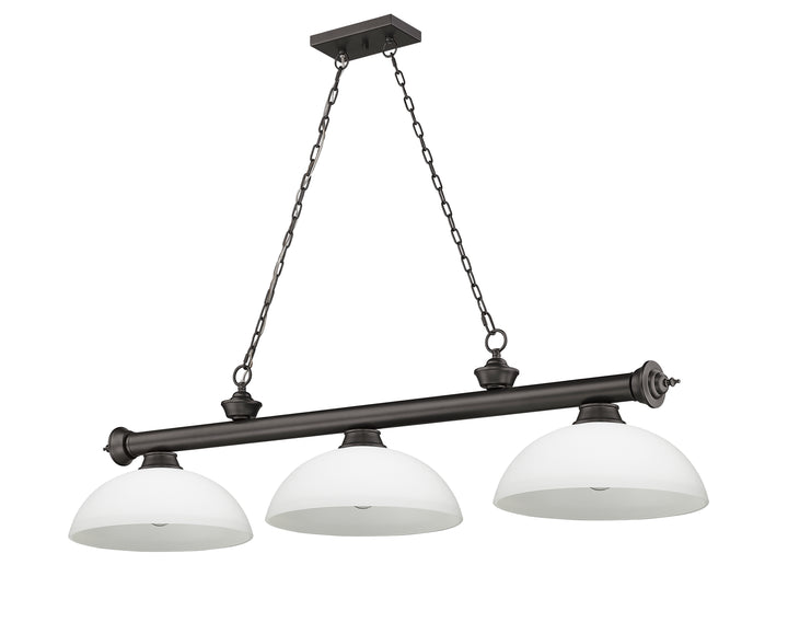 Cordon - 3 Light Billiard Light (2306-3BRZ-DMO14)