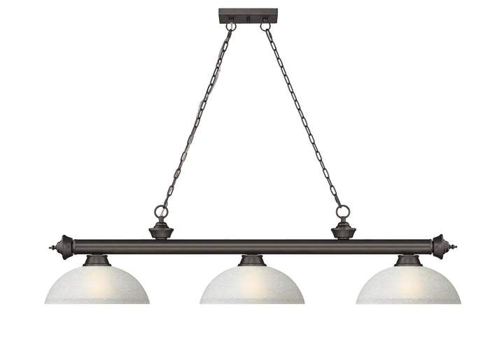 Cordon - 3 Light Billiard Light (2306-3BRZ-DWL14)