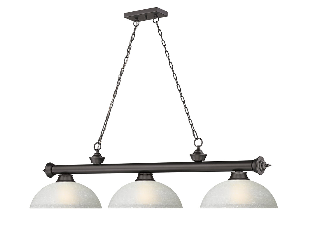 Cordon - 3 Light Billiard Light (2306-3BRZ-DWL14)