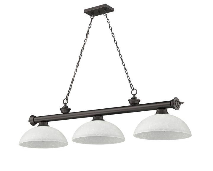 Cordon - 3 Light Billiard Light (2306-3BRZ-DWL14)