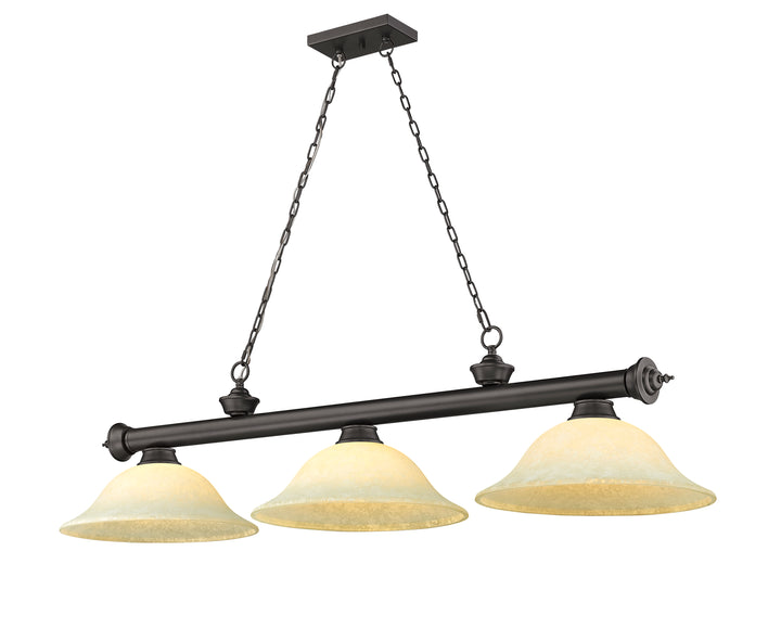 Cordon - 3 Light Billiard Light (2306-3BRZ-GM16)