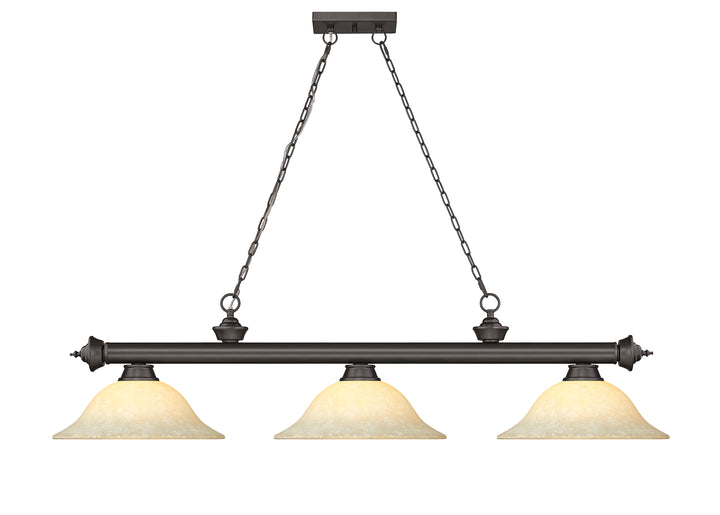 Cordon - 3 Light Billiard Light (2306-3BRZ-GM16)