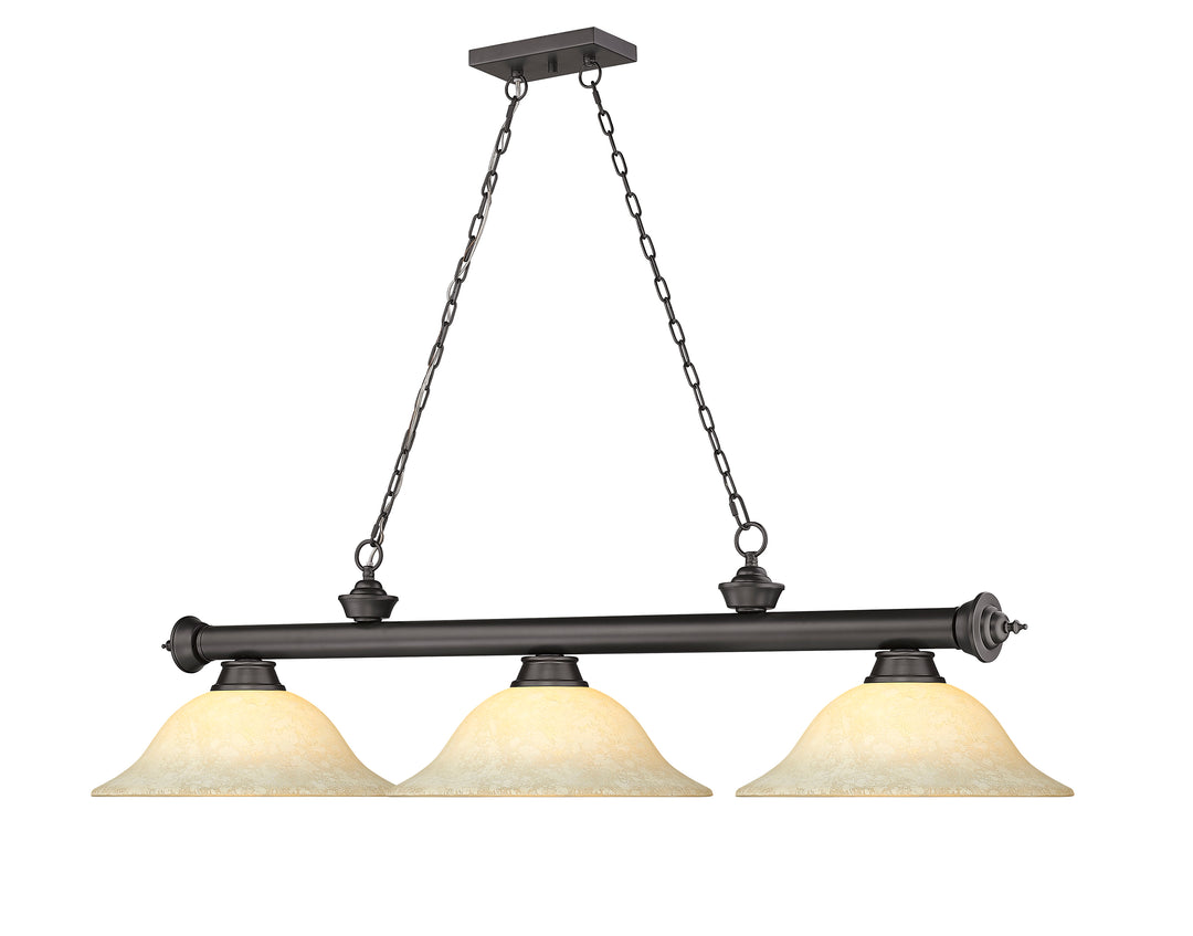 Cordon - 3 Light Billiard Light (2306-3BRZ-GM16)